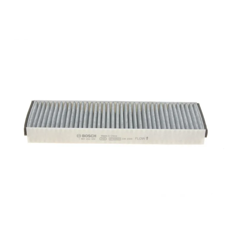 Фільтр салону вугільний BOSCH 1 987 432 422 для Audi A6 C6 2004-2011 (к-кт 2 шт.) 307x99x30 мм