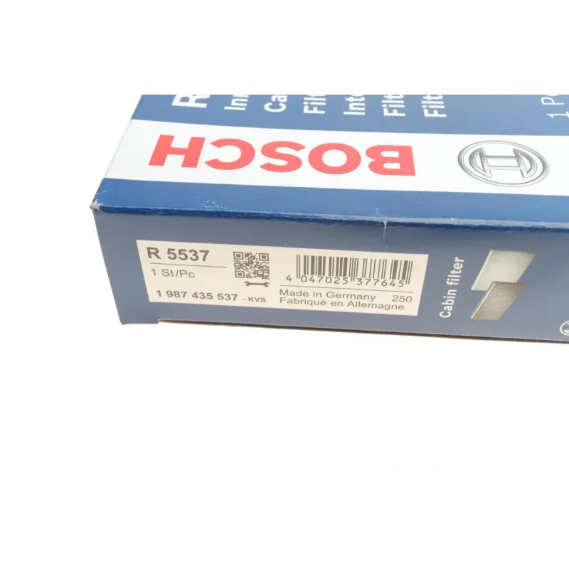 Фільтр салону вугільний BOSCH 1 987 435 537 для Mini Cooper R56, Clubman R55, Countryman R60 (449x120x32 мм)