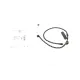 Датчик зносу гальмівних колодок (передніх) BMW X3 (E83) 03-08 (L=740mm)