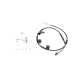 Датчик зносу гальмівних колодок передній BOSCH 1 987 473 524 для Mini Cooper S R56 2010-2015