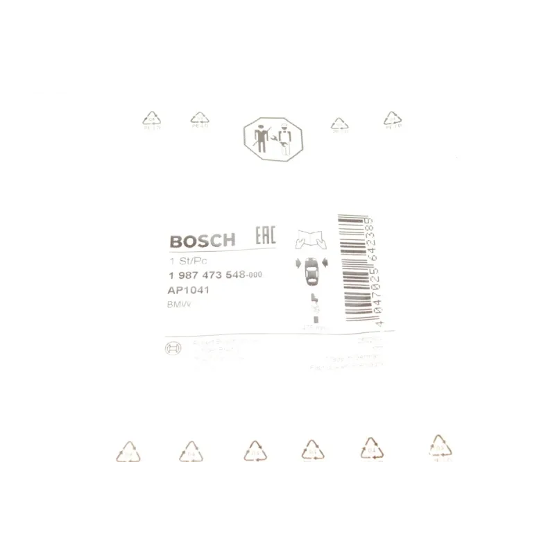 Датчик зносу гальмівних колодок BOSCH 1 987 473 548 передній для BMW X1 (F48)/X2 (F39) Mini Cooper, 475 мм