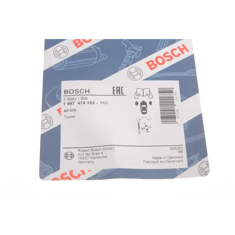 Планка супорта переднього BOSCH 1 987 474 103 для Toyota Land Cruiser, Hilux