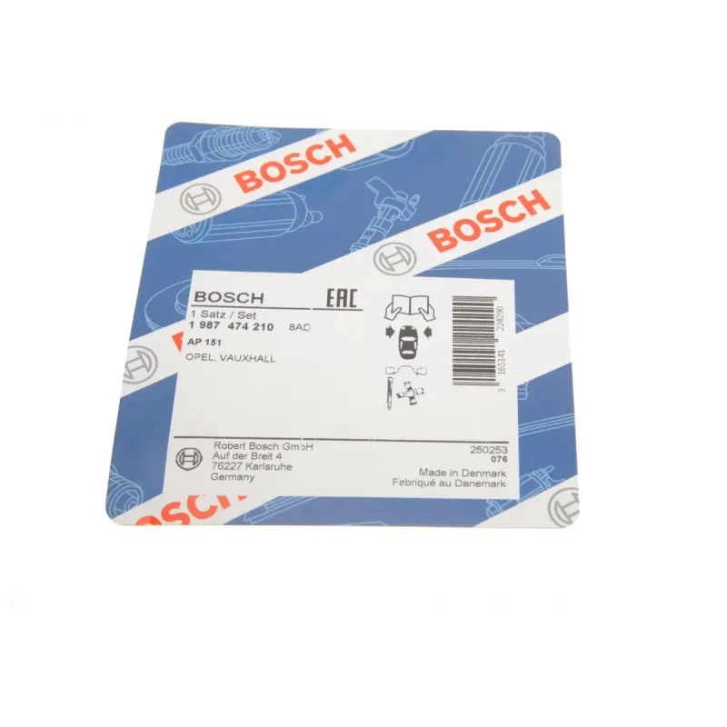 Планка супорта прижимна BOSCH 1 987 474 210 для Opel Kadett E, Omega A
