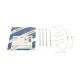 Планка супорта притискна BOSCH 1 987 474 350 для Toyota Land Cruiser, Hilux, Bandeirante