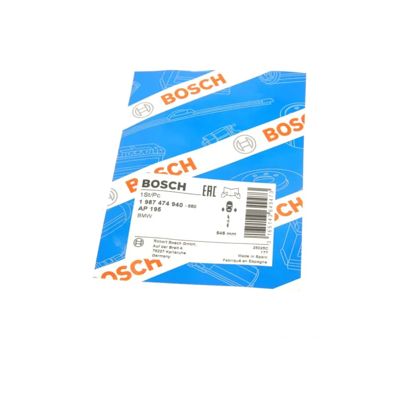 Датчик зносу гальмівних колодок задній BOSCH 1 987 474 940 для BMW 5 (E39) 1995-2004