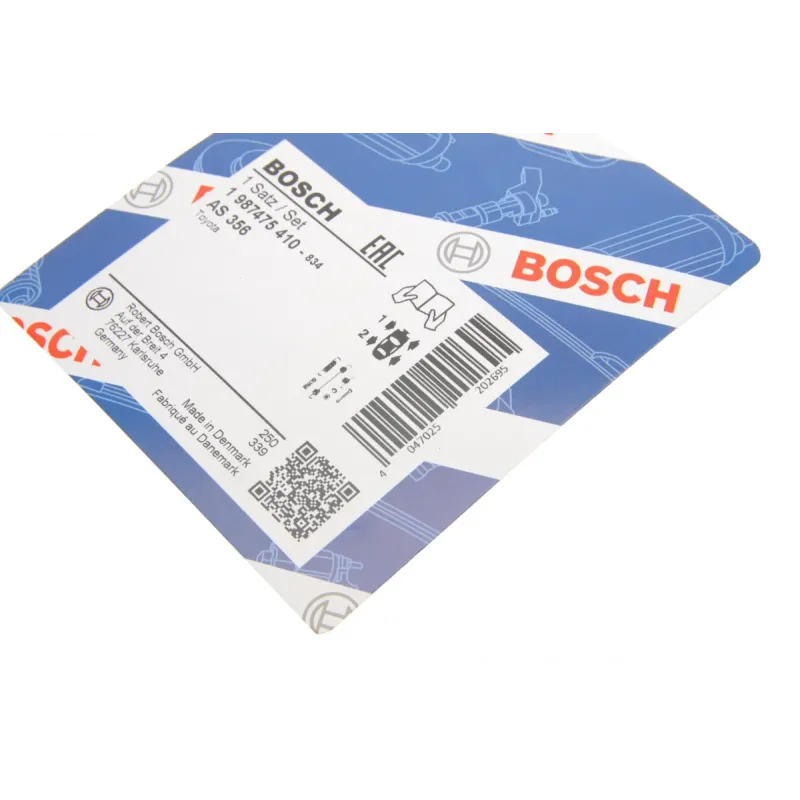 Комплект пружинок колодок ручника BOSCH 1 987 475 410 для Toyota Fortuner, Hilux VIII 2005-