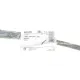Шланг гальмівний передній BOSCH 1 987 476 074 для BMW 3 (E30) 1982-1991, 5 (E60) 2003-2010, L=300мм