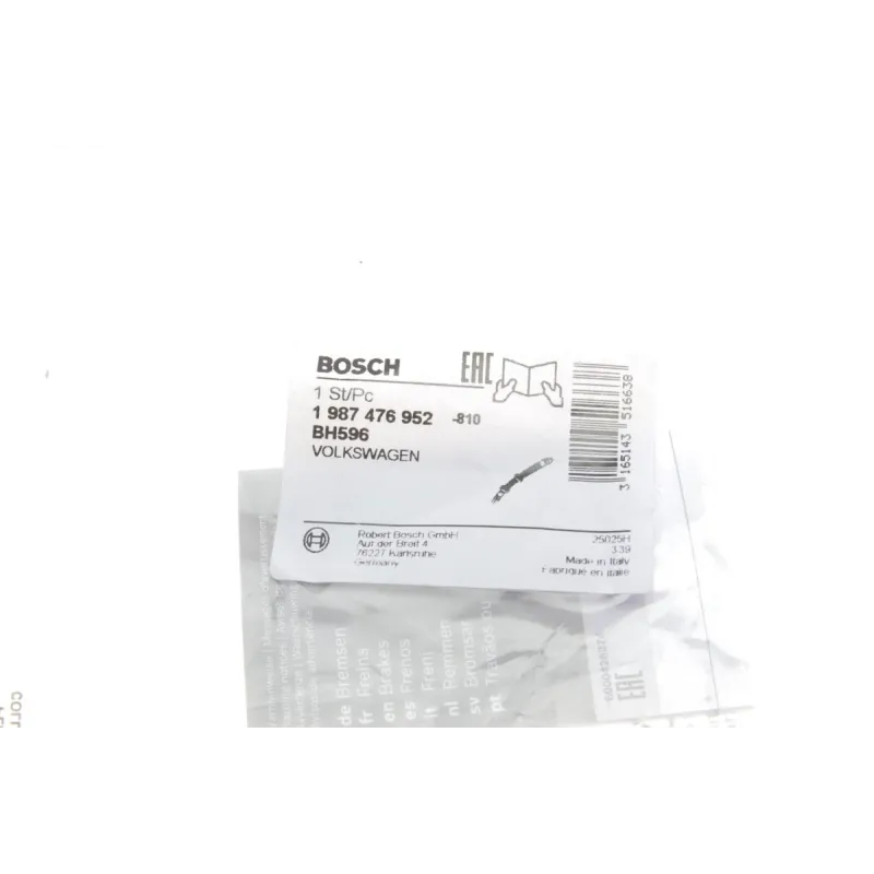 Шланг гальмівний (задній) Audi A1/A3/TT/Skoda Fabia I-ll/Octavia/Roomster/VW Golf 1.0-3.2 95- (140mm)