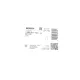 Трос ручника задній BOSCH 1 987 477 764 для Opel Astra G 1998-2009, 1254 мм (комплект)