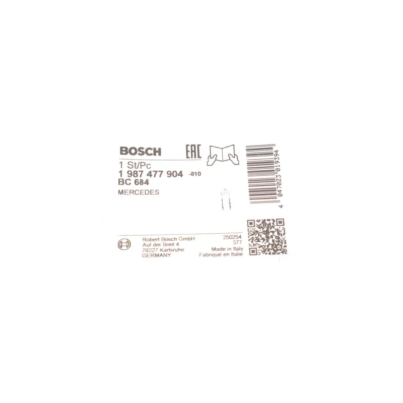 Трос ручника задній BOSCH 1 987 477 904 для Mercedes-Benz M-Class W163 1998-2005, 1932 мм