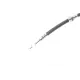 Шланг гальмівний задній BOSCH 1 987 481 386 для Chevrolet Lacetti/Nubira 2003-2013 (L=425мм, D=10.2мм)