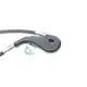 Шланг гальмівний передній BOSCH 1 987 481 428 для Citroen C5, C6, Peugeot 407, 750 мм