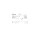 Шланг гальмівний задній BOSCH 1 987 481 570 для Nissan Qashqai J10 2006-2014, X-Trail T31 2007-2013