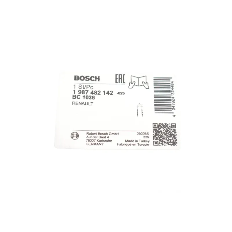 Трос ручника задній BOSCH 1 987 482 142 для Renault Kangoo 1525 мм