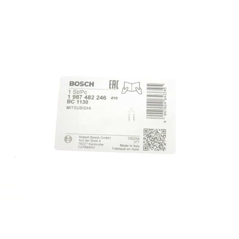 Трос ручника задній BOSCH 1 987 482 246 для Mitsubishi Carisma 1997-2006 (1588 мм)
