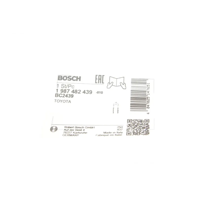 Трос ручника задній BOSCH 1 987 482 439 для Toyota Auris/Corolla 1892 мм