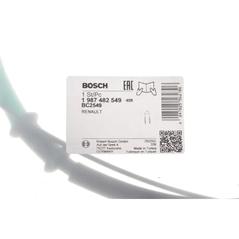 Трос ручника задній BOSCH 1 987 482 549 для Renault Master III 2.3dCi 2010-, L=1730mm