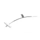 Трос ручника передній BOSCH 1 987 482 651 для Toyota Auris 2007-2012 (L-340мм)