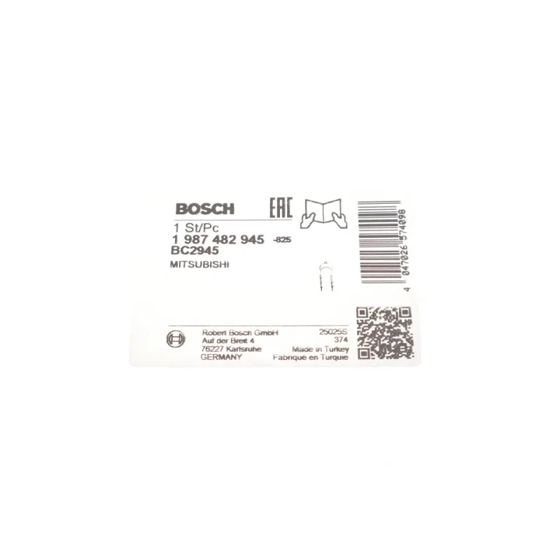 Трос ручника задній BOSCH 1 987 482 945 для Mitsubishi Outlander III 1630/1830 мм
