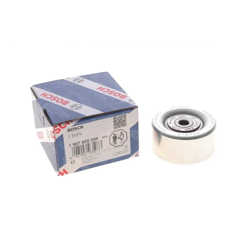 Ролик генератора BOSCH 1 987 600 080 для Toyota Land Cruiser Prado 150, Hilux VIII, Lexus LS 400 (паразитний, 70х34 мм)