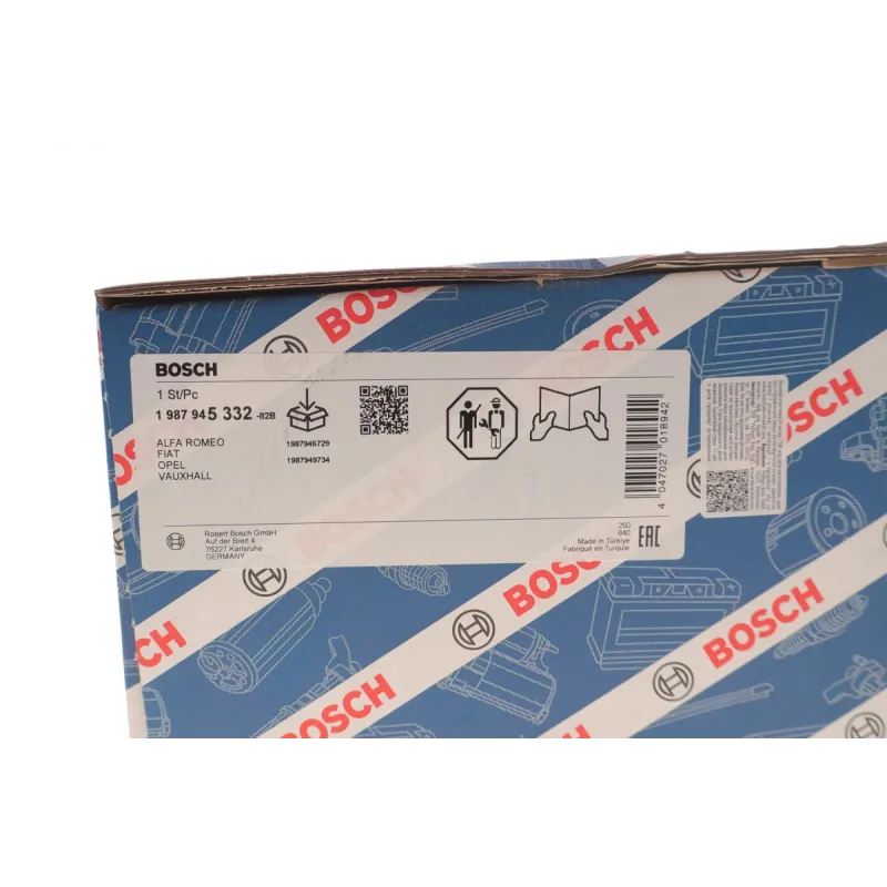 Комплект ГРМ з помпою BOSCH 1 987 945 332 для Chevrolet Aveo T250/T300, Fiat Stilo 1.6 16V, 24x146z