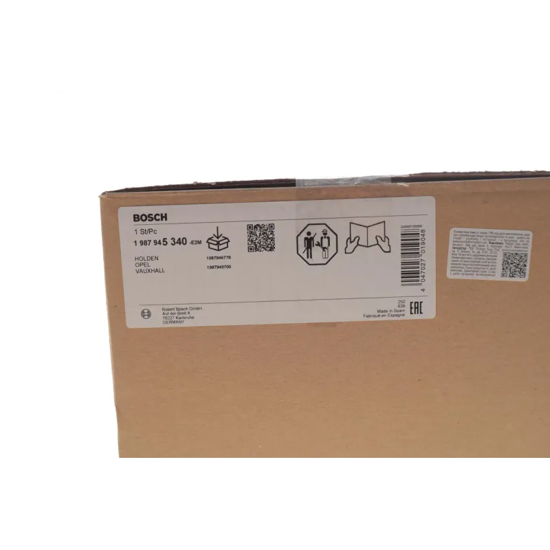 Комплект ГРМ з помпою BOSCH 1 987 945 340 для Opel Astra F/G 1.4/1.6 1991-2005 (111 зубців, 17x1057 мм)