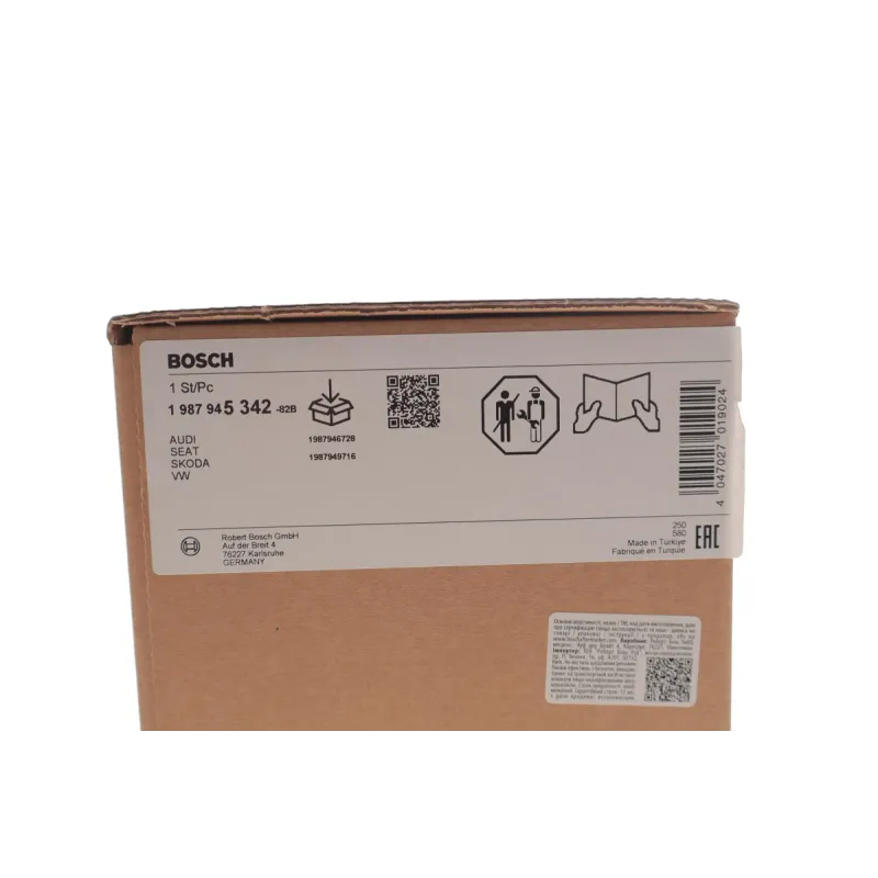 Комплект ГРМ з помпою BOSCH 1 987 945 342 для Skoda Fabia/Octavia, VW Golf/Polo 1.4 16V 1999-2013, 17x130z