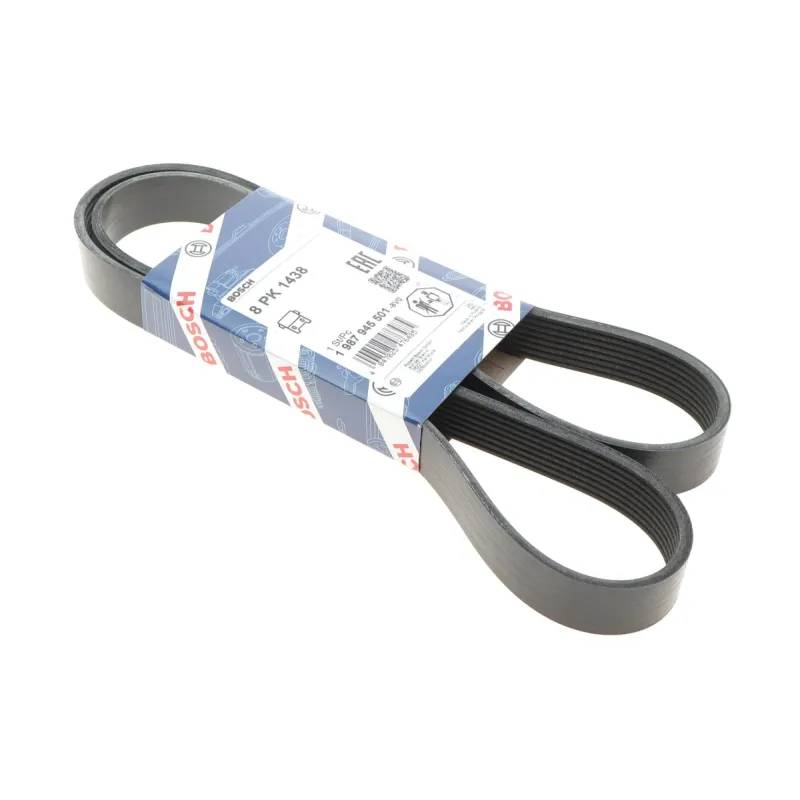 Ремінь генератора BOSCH 1 987 945 501 для Renault Premium 2 2005-, 8PK1438