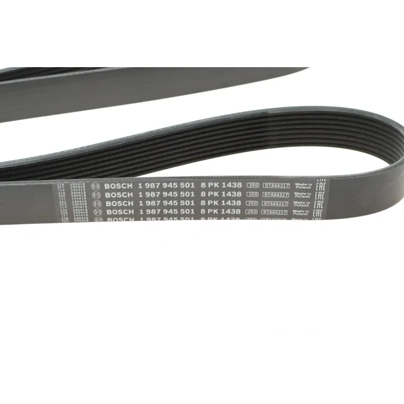Ремінь генератора BOSCH 1 987 945 501 для Renault Premium 2 2005-, 8PK1438