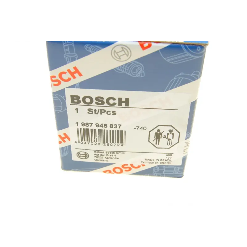 Ролик генератора BOSCH 1 987 945 837 для Mercedes-Benz A-Class W168/W169, B-Class W245, діаметр 76.2 мм