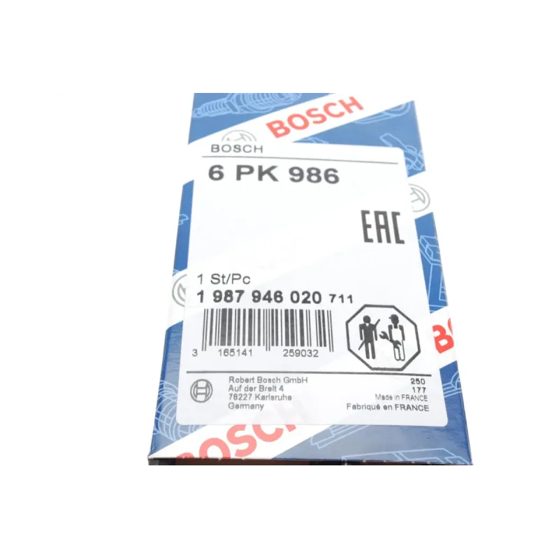 Ремінь генератора BOSCH 1 987 946 020 для BMW 1 (F20/F21) 1.6i 11-, Honda Civic VII 1.7i 01- (6PK986)
