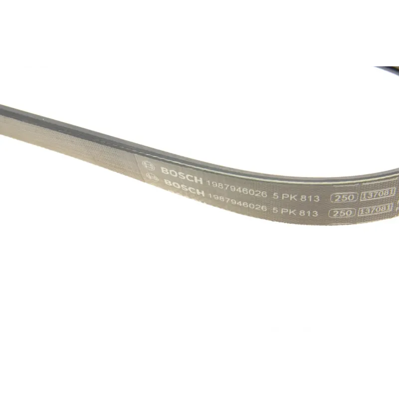 Ремінь генератора BOSCH 1 987 946 026 для BMW 3 (E46) 5 (E39) X5 (E53) 2.5D/3.0D 1998-2006, 5PK813