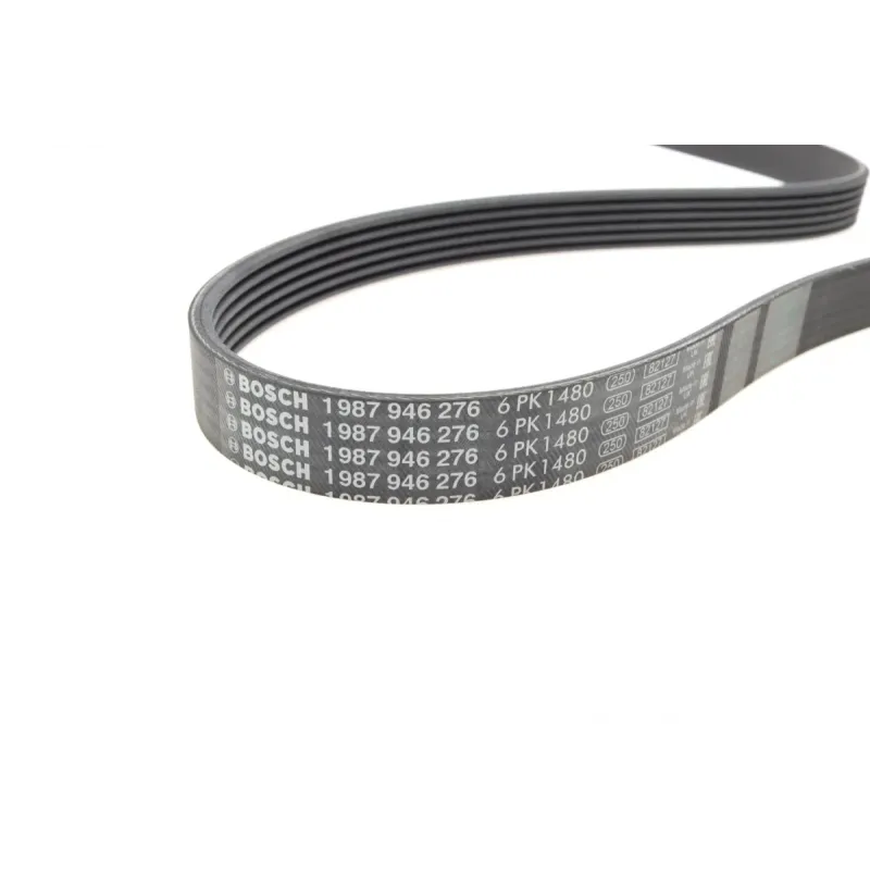 Ремінь генератора BOSCH 1 987 946 276 для Peugeot 406 1996-2004, Citroen C4 Picasso 2007-2013 (6PK1480 мм)