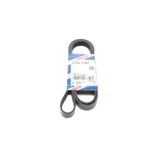 Ремінь генератора BOSCH 1 987 946 296 для Volkswagen T4, Ford Fiesta, 6PK1767