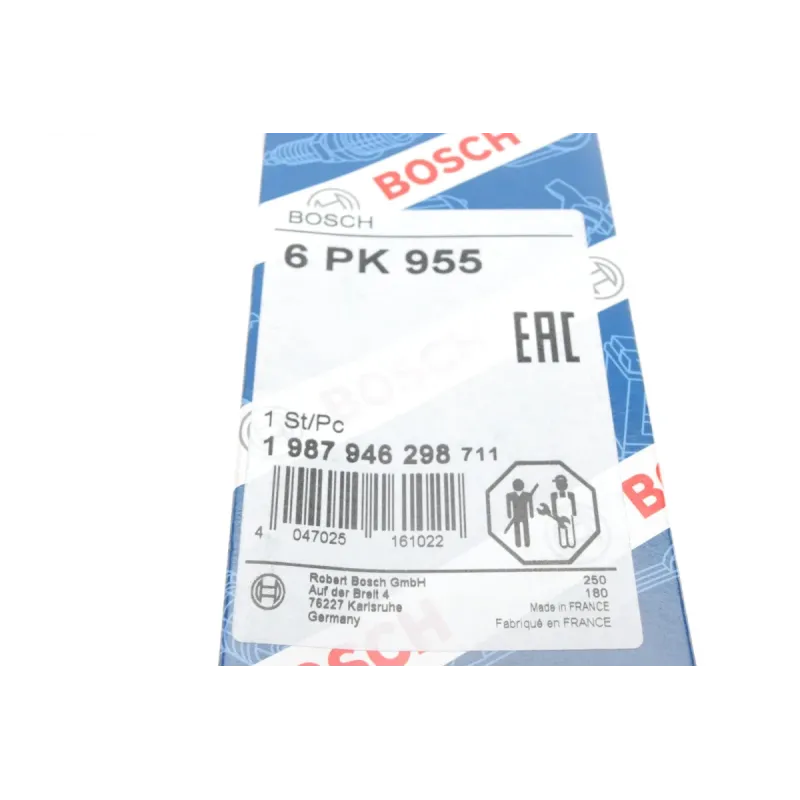 Ремінь генератора VW Golf/Skoda Octavia 2.0i 04-13/Mazda 2/3 1.5 13-/Kia Ceed 1.4/1.6 07- (6PK955)