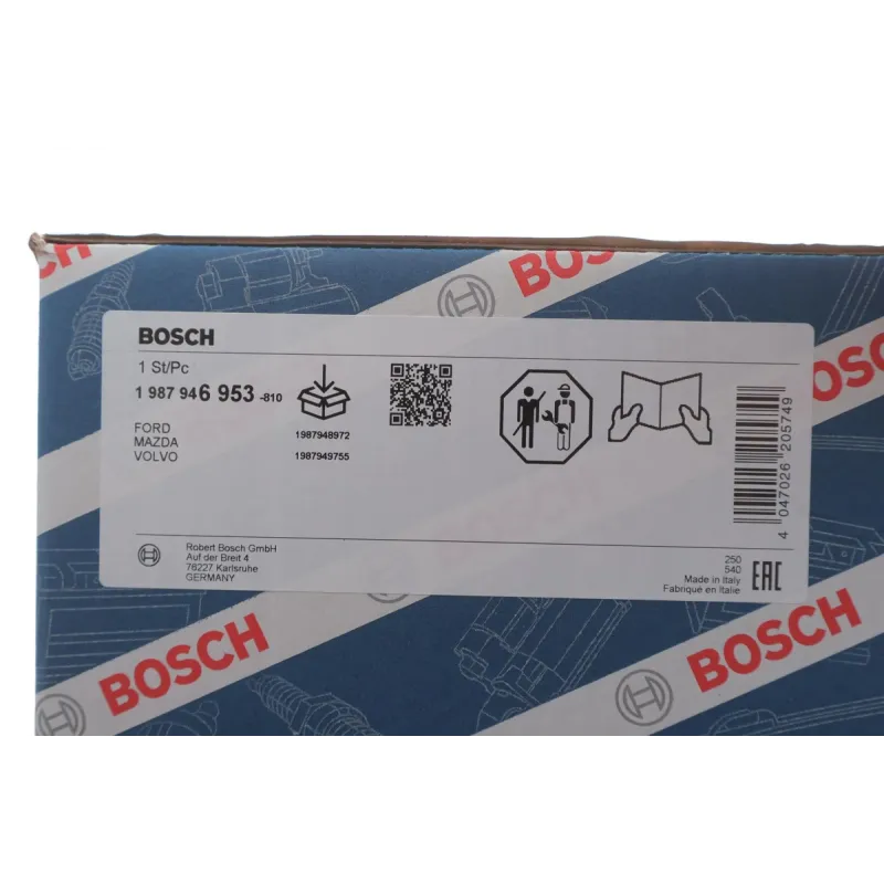 Комплект ГРМ з помпою BOSCH 1 987 946 953 для Ford Mondeo 1.6Ti-VCT, Focus 1.4/1.6i, 117 зубців