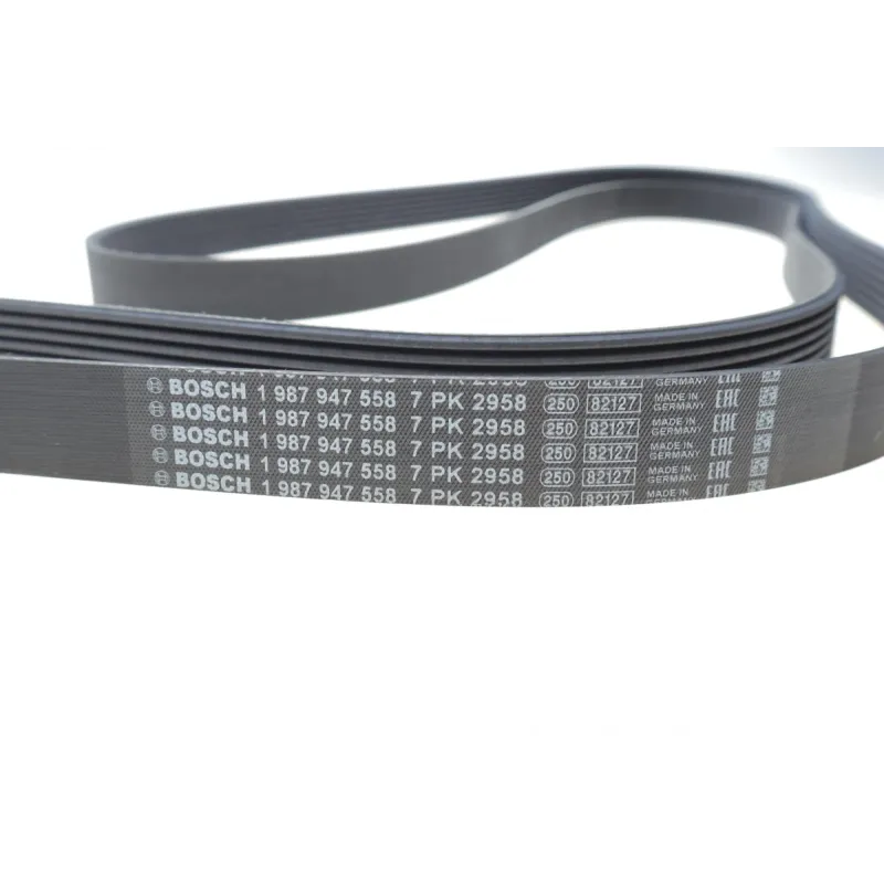 Ремінь генератора BOSCH 1 987 947 558 для Land Rover Defender 2.4 Td4 4x4 2007-2016 (7PK2958, 2958 мм)