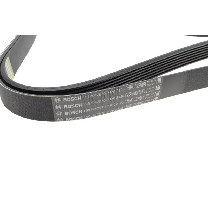 Ремінь генератора BOSCH 1 987 947 579 для Land Rover Range Rover, Toyota Land Cruiser 120 7PK2120 2120 мм