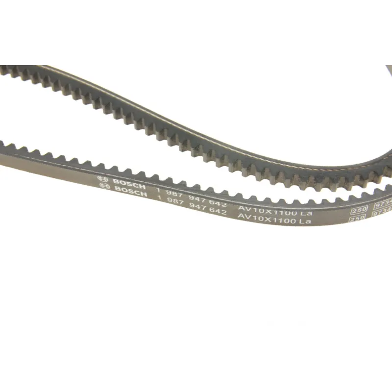 Ремінь генератора BOSCH 1 987 947 642 для Mitsubishi L300/L400 2.5 D 1994-2005, Hyundai H-1 1997-2004 (10x1100 мм)