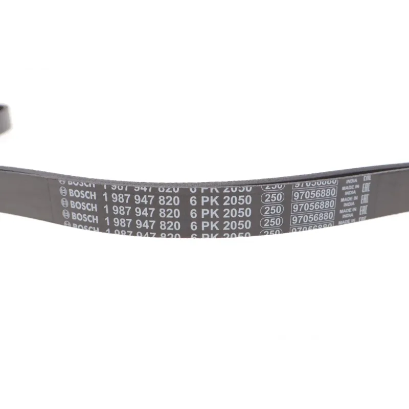 Ремінь генератора BOSCH 1 987 947 820 для Mercedes-Benz C-Class W202, E-Class W210, G-Class W463 6PK2050