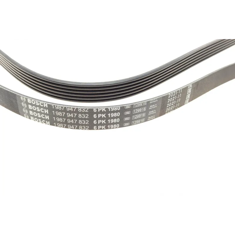 Ремінь генератора BOSCH 1 987 947 832 для Mercedes-Benz OM601/602 6PK1980