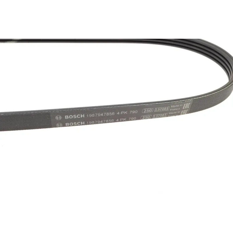 Ремінь генератора BOSCH 1 987 947 856 для Smart Fortwo 450 2002-2007, Honda Civic 1994-2001 (4PK790)