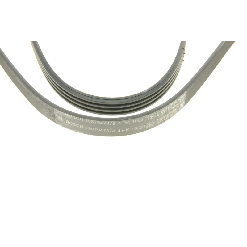 Ремінь генератора BOSCH 1 987 947 878 для Toyota Avensis/Camry/Rav 4 1.8/2.0 83-00, Honda Civic 1.4-1.6 88-95, 4 ребра, 1052 мм
