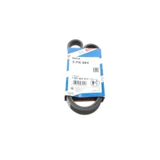 Ремінь генератора BOSCH 1 987 947 912 для Citroen Berlingo 1.1/1.6 96-, 5PK884