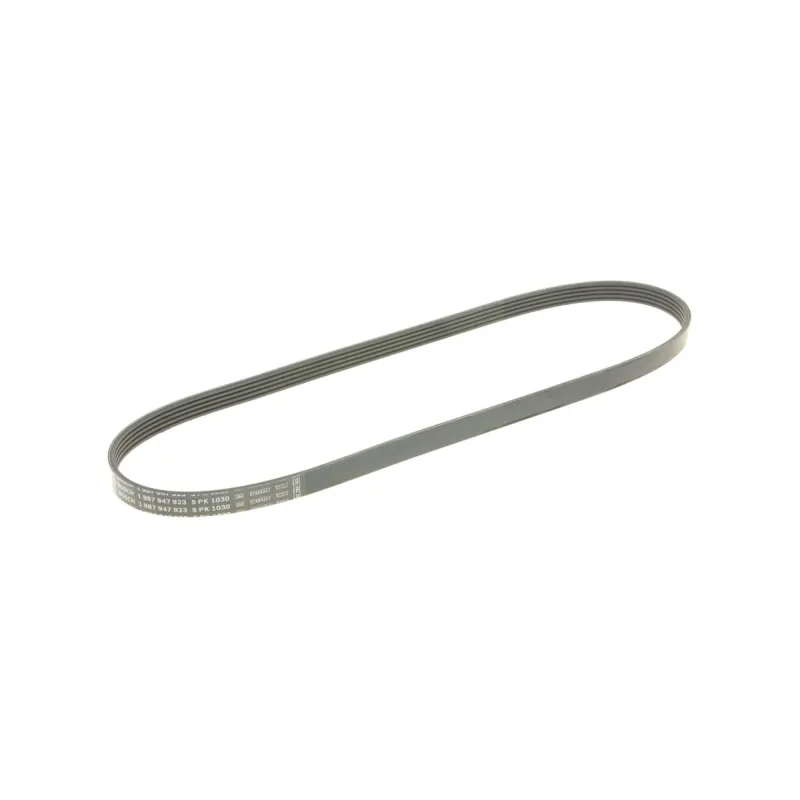 Ремінь генератора BOSCH 1 987 947 923 для Mazda 626 GF, Opel Astra G, Vectra B 2.0/2.2 1997-2005 5PK1030