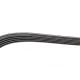 Ремінь генератора BOSCH 1 987 947 930 для Mercedes-Benz A-Class W168, Renault Megane I 1.6 1996-2003, 5PK1275 мм