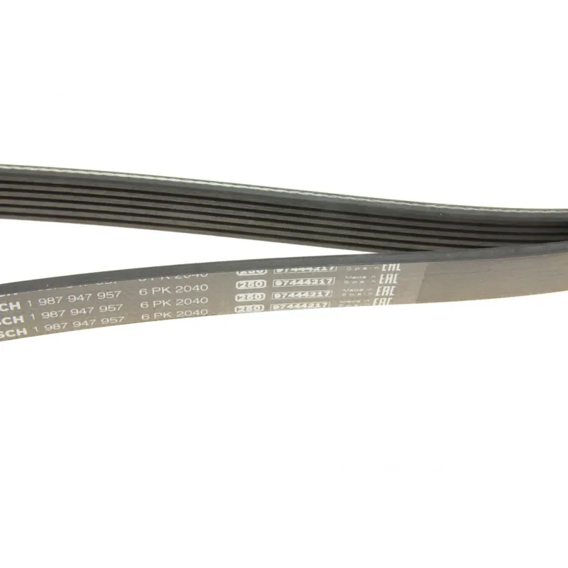 Ремінь генератора BOSCH 1 987 947 957 для Mercedes-Benz C-Class W202 1993-2000, 6PK2040
