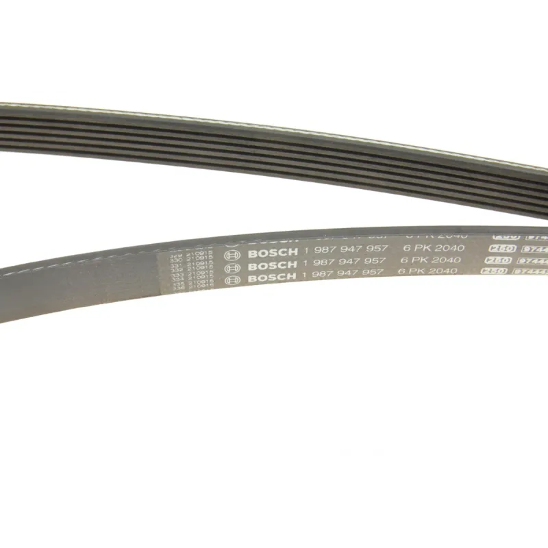 Ремінь генератора BOSCH 1 987 947 957 для Mercedes-Benz C-Class W202 1993-2000, 6PK2040
