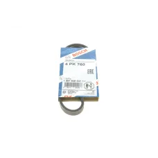 Ремінь генератора BOSCH 1 987 948 337 для Opel Agila 1.0/1.2 2008-2014, Suzuki Swift 1.2 2010-, 4PK760