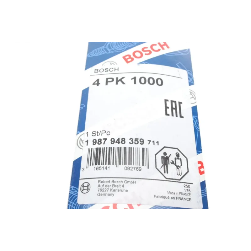 Ремінь генератора BOSCH 1 987 948 359 для Mazda 323 BG/BJ, Pajero II 4PK1000